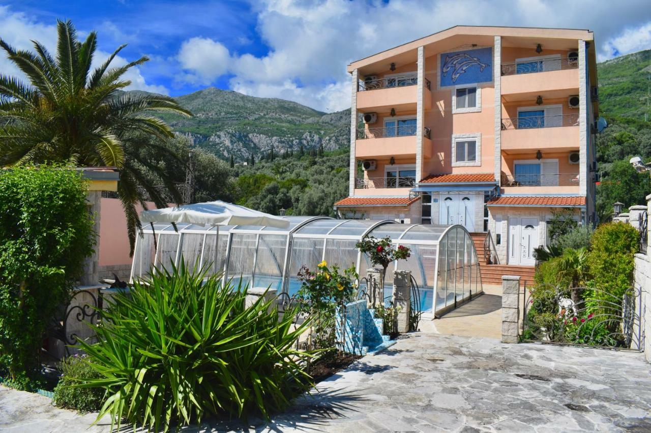 Villa Dolphin Apartments Petrovac na moru Exterior foto